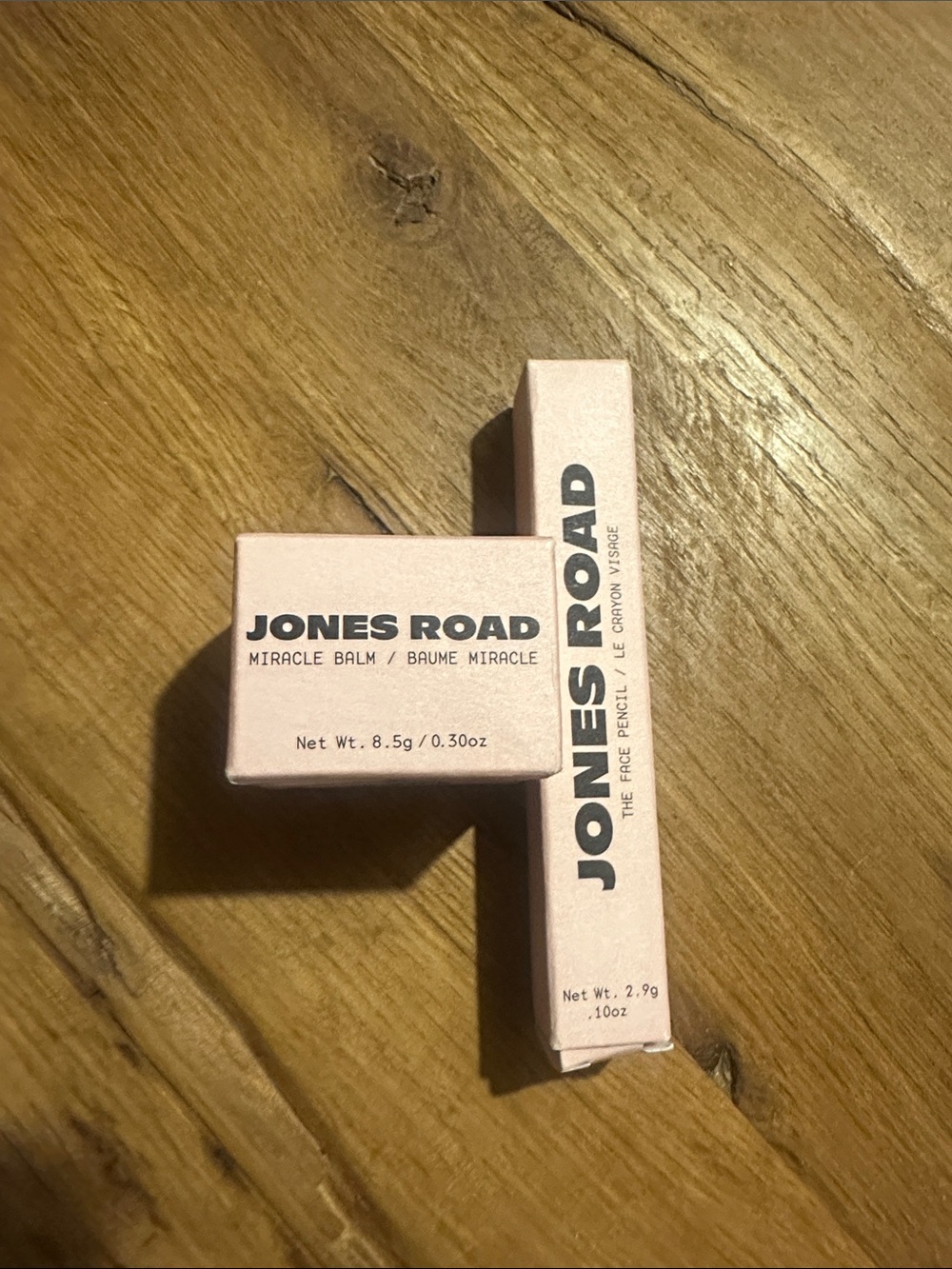 Jones Road Miracle Balms and Face Pencil